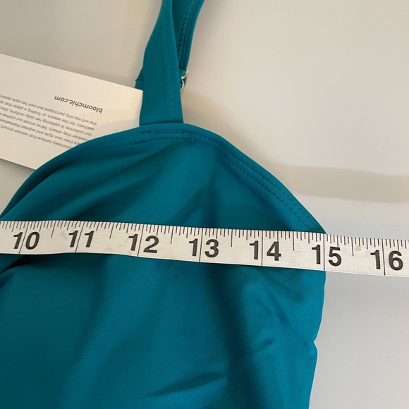 Bloomchic Turquoise &Teal Two Piece Swimsuit 14-16/1X - Picture 5 of 11